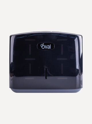 Mini Eco Pro Multifold Paper Towel Dispenser — Black