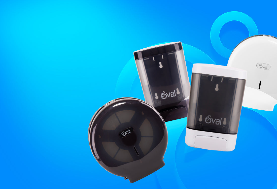 Jumbo Toilet paper and Soap dispensers